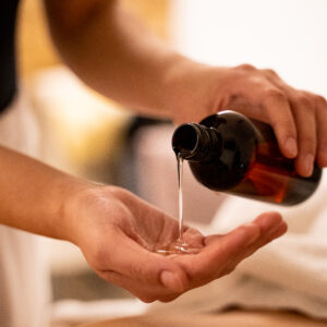 Hydratation corps à l'huile